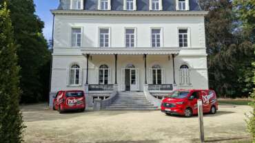 Zo automatiseerden we de hoofdingang van Kasteel ’t Hooghe met salto KS